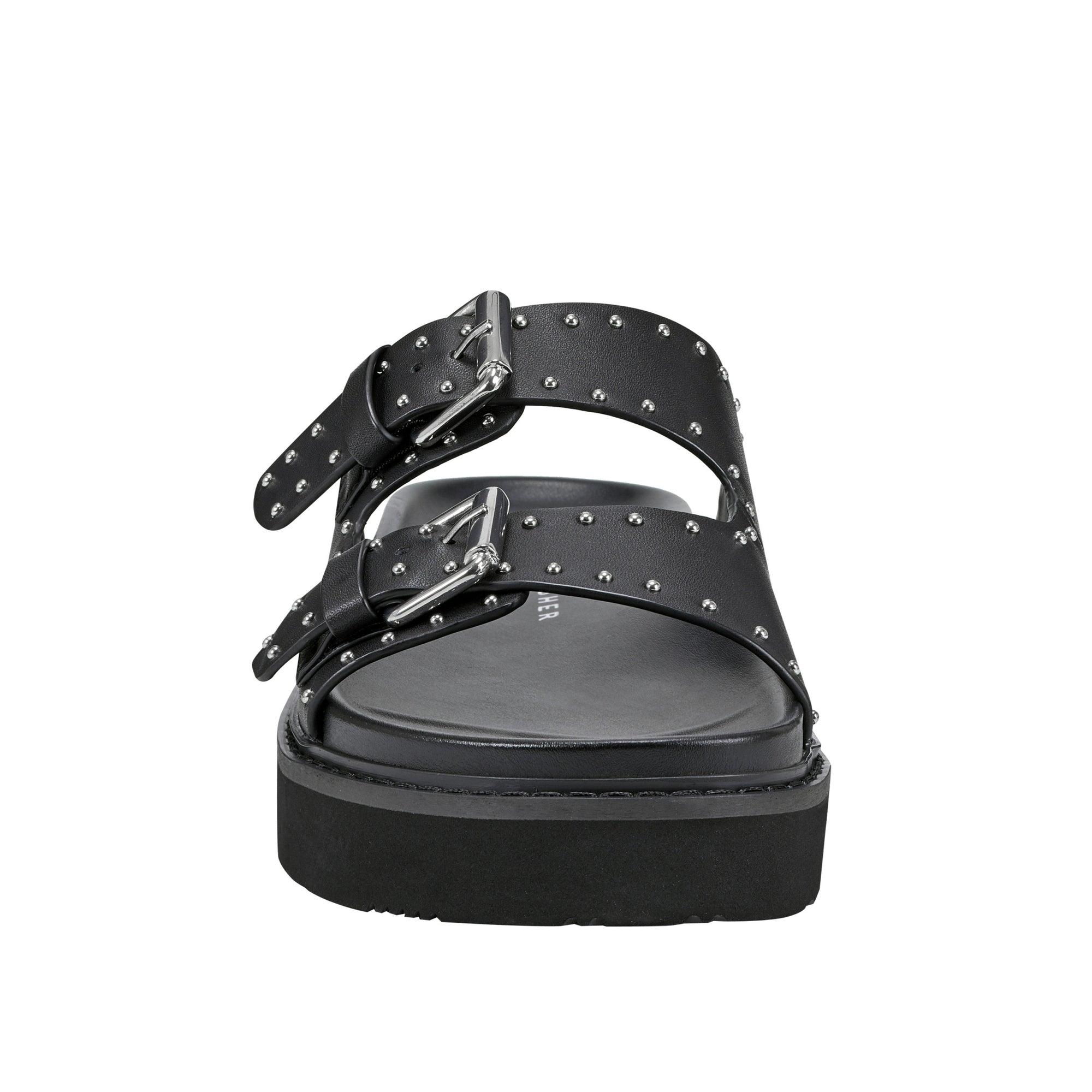 Agusta Studded Slide Sandal