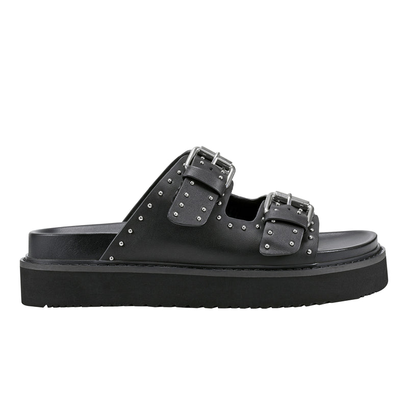 Agusta Studded Slide Sandal