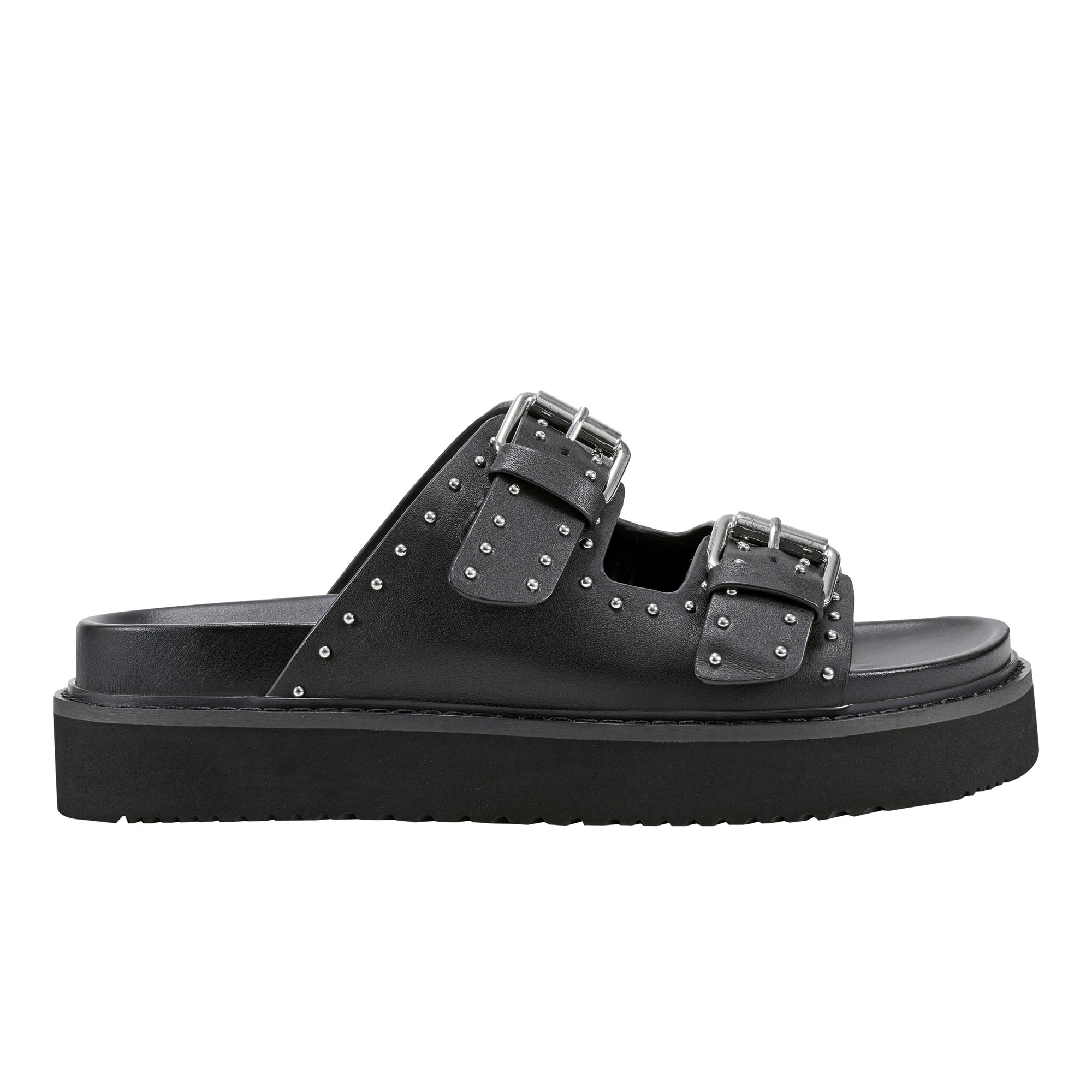 Agusta Studded Slide Sandal