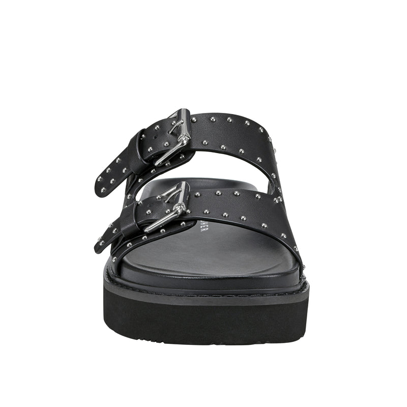 Agusta Studded Slide Sandal