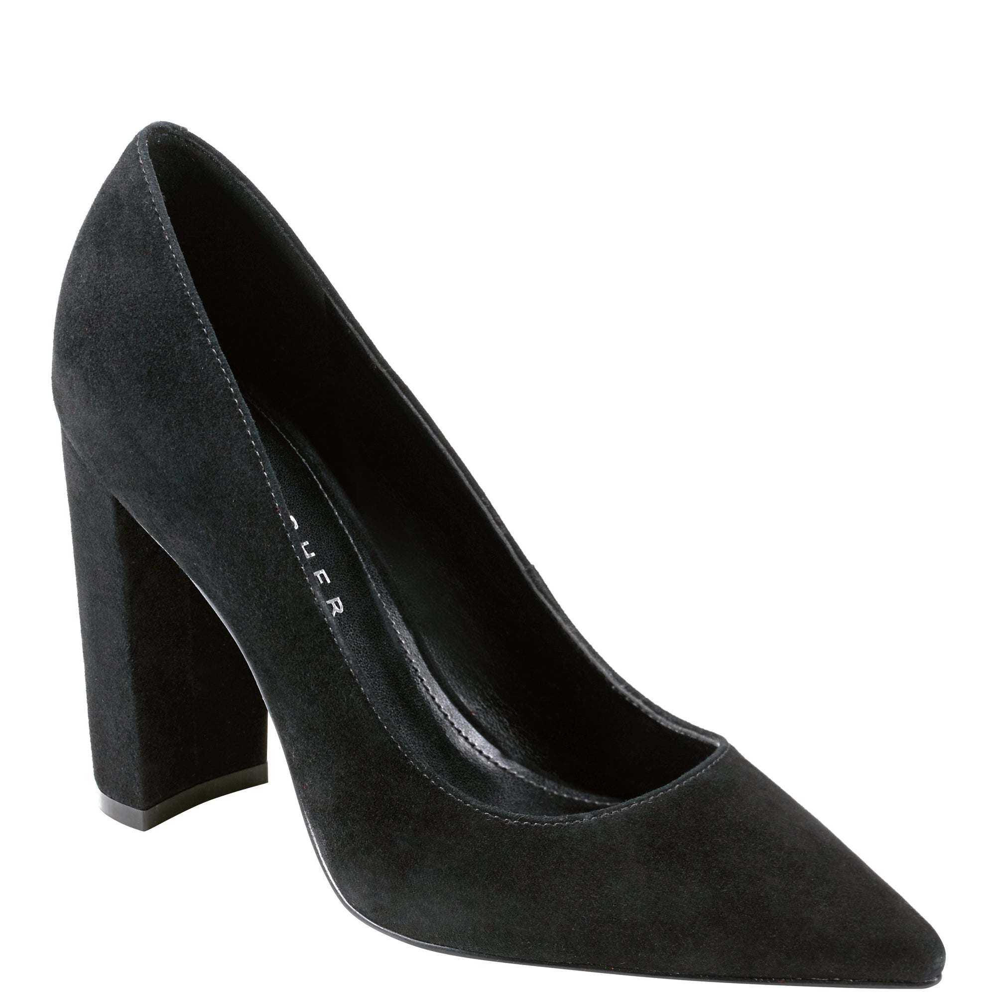 Abilene Block Heel Pointy Toe Pump